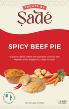Load image into Gallery viewer, Spicy Beef Sade's Pie (14-Pies or 4-Pies)